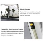 Campingzelt für 3-4 Personen, Pop-Up-Design, einfach aufzubauen, Strandzelt mit Sonnenschutz, belüftete Netzfenster, wasserabweisend, ideal für Wanderungen – Bild 3