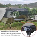 Campingzelt, wasserdicht, einfach aufzubauen, mit Regenschutz und verstellbaren Hebefüßen, ideal für Outdoor-Aktivitäten – Bild 3