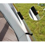 Pop-Up Campingzelt für 3-8 Personen, Strandzelte, Sonnenschutz, einfach aufzubauen, ideal für Camping, Rucksackreisen und Wandern im Freien – Bild 4