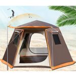 Pop-Up Campingzelt für 3-8 Personen, Strandzelte, Sonnenschutz, einfach aufzubauen, ideal für Camping, Rucksackreisen und Wandern im Freien – Bild 6