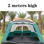 10-Personen Familienzelt, geräumig, übergroß, multifunktionales Campingzelt, ideal für Outdoor-Abendessen, wasserdicht, blau – Bild 6